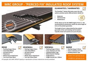 MRC Group - Insulated Pierced Fix Roof System Checklist-page-001