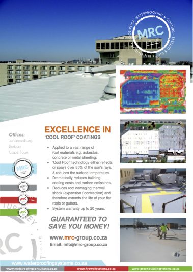 Excellence in 'Cool' Flat Roof Coatings