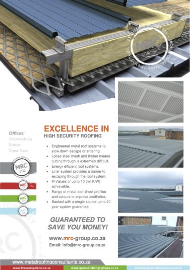 High Security Prison Metal Roofing Solutions