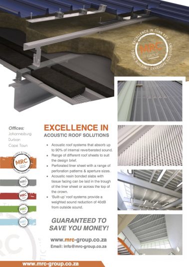Excellence in Acoustic Roof Solutions