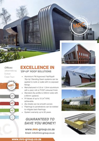Excellence in 'Zip Up' Roof Solutions