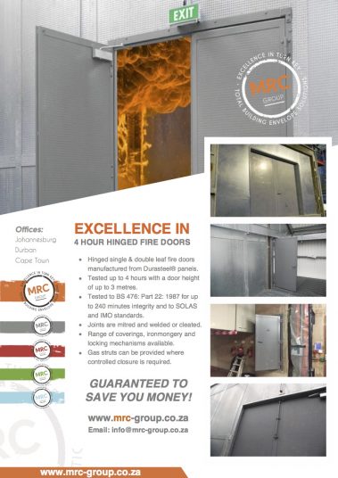 Excellence in up to 4 Hour Hinged Fire Doors up to 3 metres high